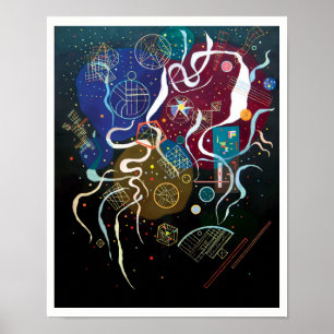 Wassily Kandinsky - Movement One Abstract Art Poster