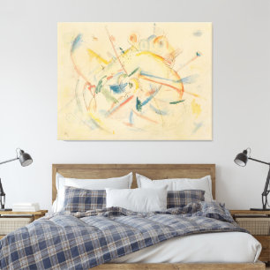 Wassily Kandinsky - Ohne Titel Canvas Print