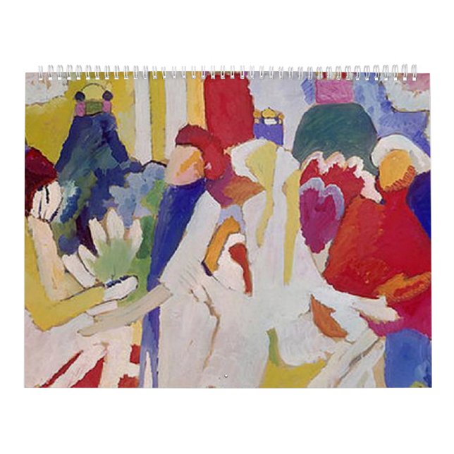 Wassily Kandinsky Oriental Calendar (Cover)