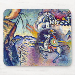 Wassily Kandinsky - Saint George & The Horsemen Mouse Mat