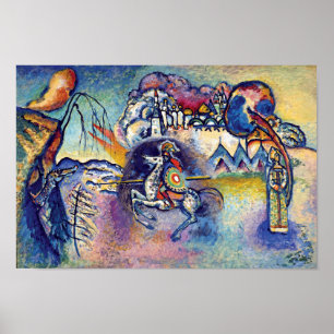Wassily Kandinsky - Saint George & The Horsemen Poster