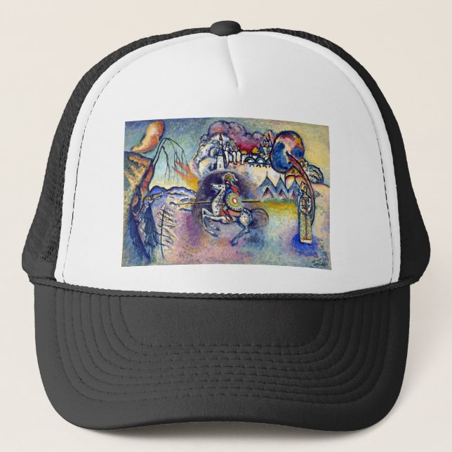 Wassily Kandinsky - Saint George & The Horsemen Trucker Hat (Front)