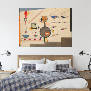 Wassily Kandinsky - Schweben (Floating) (1924) Canvas Print