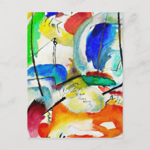 Wassily Kandinsky - Sea Battle Postcard