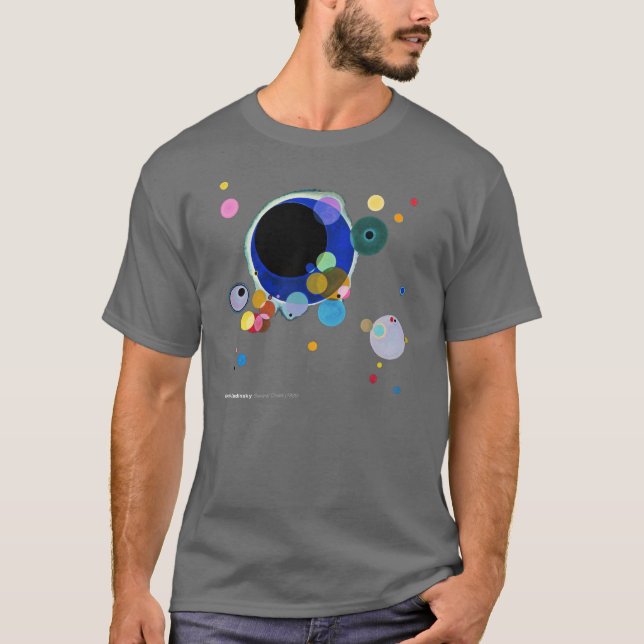 Wassily Kandinsky, Several Circles T-Shirt (Front)