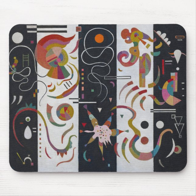 Wassily Kandinsky , " STRIPE " Mouse Mat (Front)