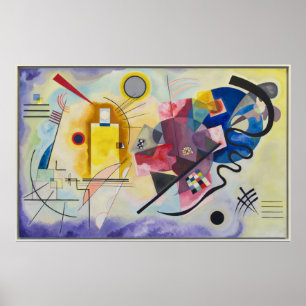 Wassily Kandinsky Yellow-Red-Blue - 1925 Poster