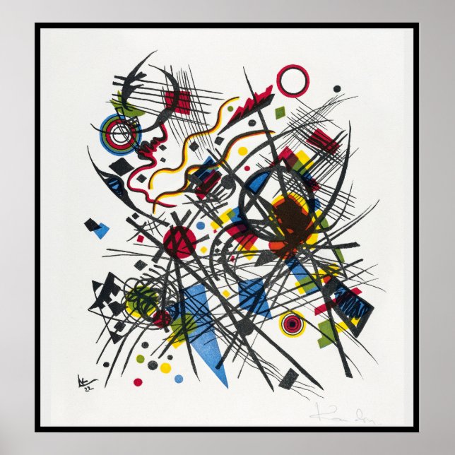 Wassily Kandinsky's Bauhaus Dreams Poster (Front)