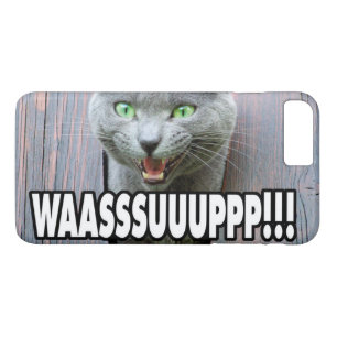 WASSUP - Cat Meme iPhone 8 Plus/7 Plus Case