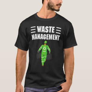 Waste Management Collector Boy Recycling Gifts Fun T-Shirt