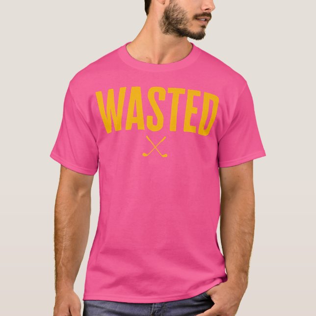 Waste Management Wasted Golf T-Shirt (Front)