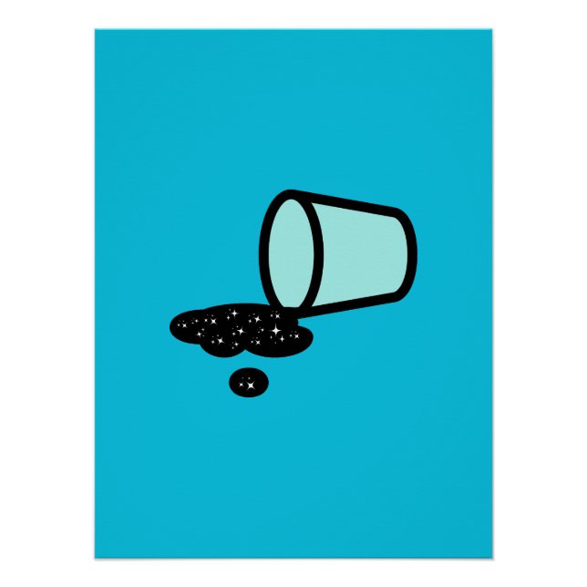 Waste of Space - Spilled Infinity Poster (Front)