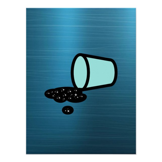 Waste of Space - Spilled Infinity Poster (Front)