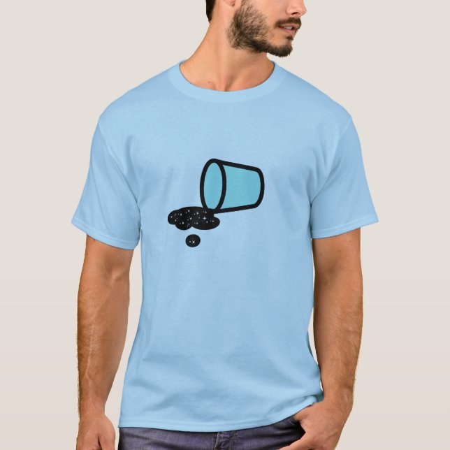 Waste of Space - Spilled Infinity T-Shirt (Front)