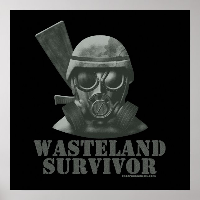 Wasteland Survivor Poster (Front)