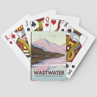 Wastwater Lake district england Playing Cards