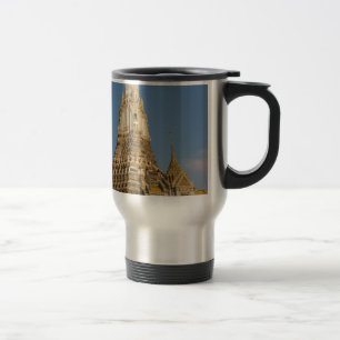 Wat Arun temple in Bangkok Thailand Travel Mug