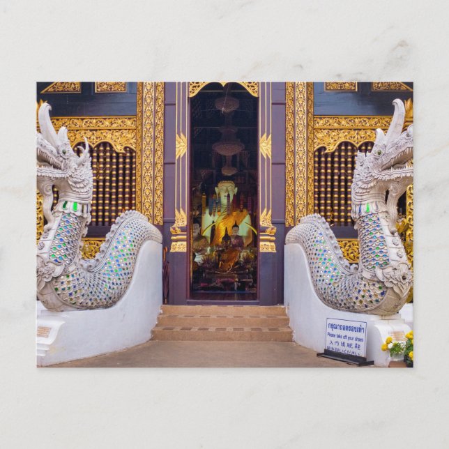 Wat Inthakhin Saduemuang Postcard (Front)