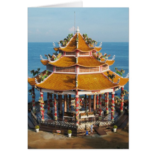 Wat Koh Loi ... Sriracha, Chonburi, Thailand Card (Front)