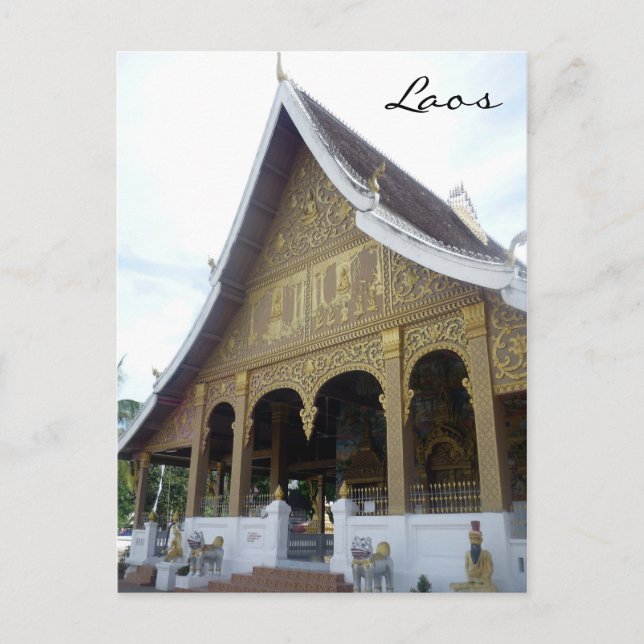 wat luang prabang postcard (Front)