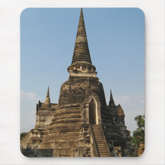 Wat Phra Si Sanphet ... Ayutthaya, Thailand Mouse Mat (Front)