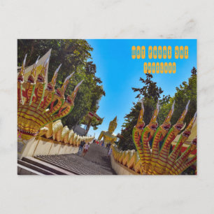 Wat Phrai Yai Big Buddha Postcard