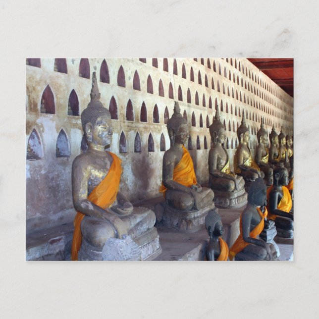 wat si buddhas postcard (Front)