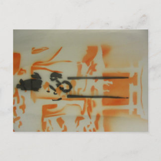 Watanabe Swinging Postcard