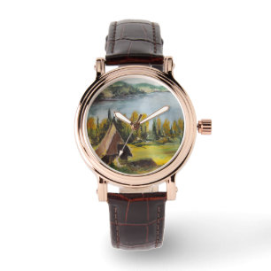 Watch Ann Hayes Painting Chalet On The Lake