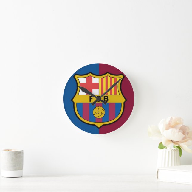 watch barcelona round clock (Home)