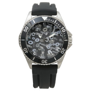 Watch - Classic Stainless Steel - Nuts and Bolts