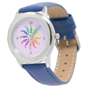 Watch - Colour Wheel on Pink