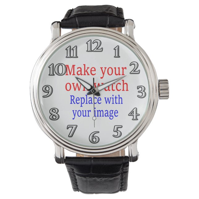 Watch Dial Numbers (Front)