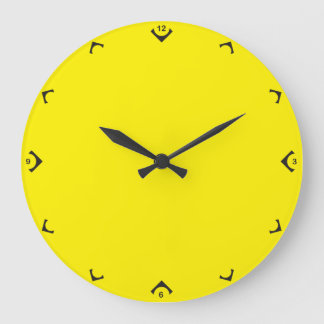Watch dial with numbers large clock
