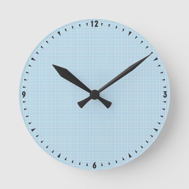 Watch dial with numbers round clock (Front)