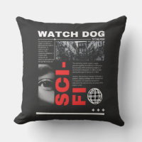 Watch Dogs Throw Pillow