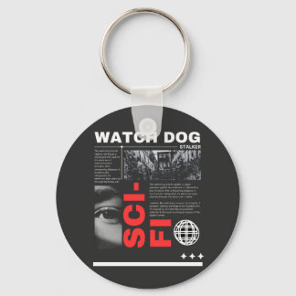 Watch Dogs Throw Pillow  Key Ring