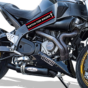 Watch For Bikers Christian  Bumper Sticker