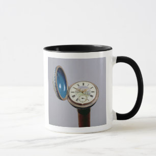 Watch gadget cane (cloisonne enamel) mug