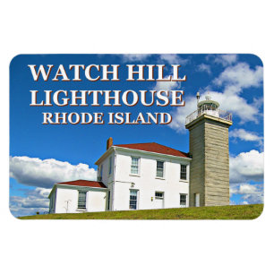 Watch Hill Lighthouse, Rhode Island Photo Magnet
