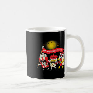 Watch Horror Movies Halloween Funny Ghost Skeleton Coffee Mug