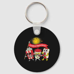 Watch Horror Movies Halloween Funny Ghost Skeleton Key Ring