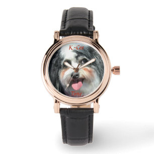 Watch, Ladies, Cute Dog photo, K-Cee Time Watch