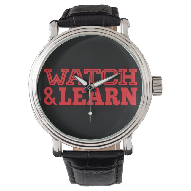 Watch & Learn (Front)
