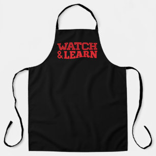 Watch & Learn Apron