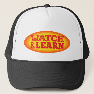Watch & Learn Radial Oval Trucker Hat
