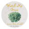 Watch Me Grow Baby Shower Botanical Succulent 