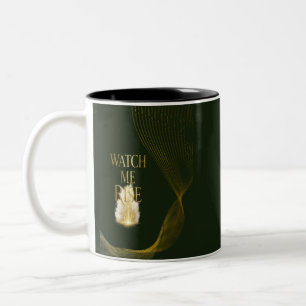 Watch Me Rise - Full Coverage Version Two-Tone Coffee Mug