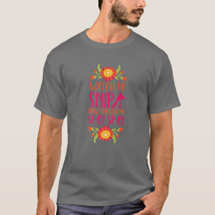 Watch Me Snip Veterinarian Vet Tech Veterinary Nur T-Shirt