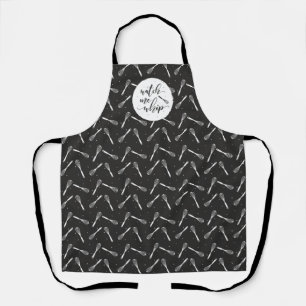 Watch Me Whip Whisk All-Over Print Apron